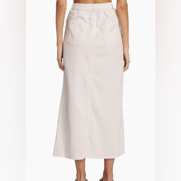 Splendid Rhiannon White Denim Maxi Skirt Size M NWT - Picture 2 of 9